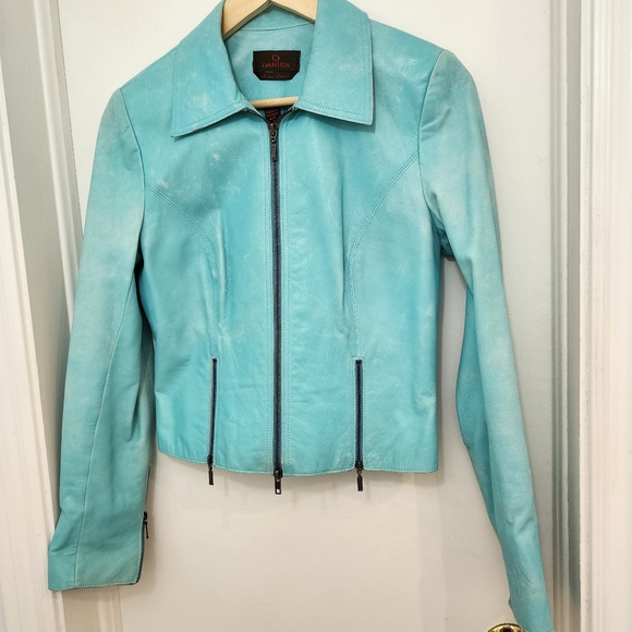 Danier Women's Real Leather Moto Jacket - Picture 11 of 11